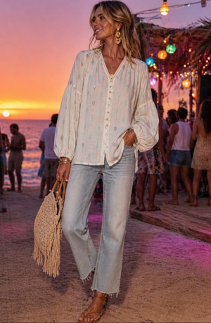 Blusón Boho Chic - Imagen 1