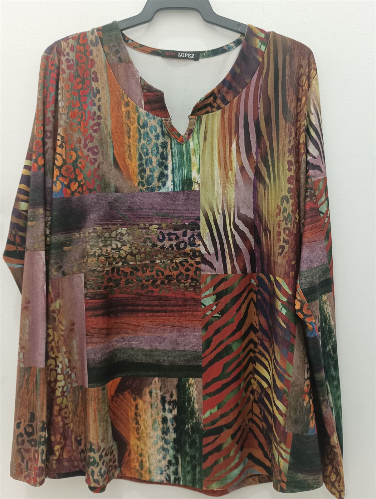 Camiseta animal print colores - Imagen 2