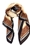 Foulard animal print marrones - Imagen 1