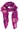 Foulard estampado floral lilas - Imagen 1