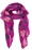 Foulard estampado floral lilas - Imagen 1