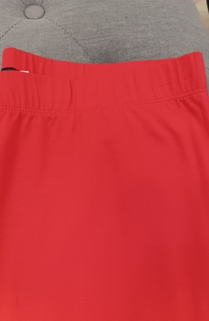 Legging roja corta - Imagen 2