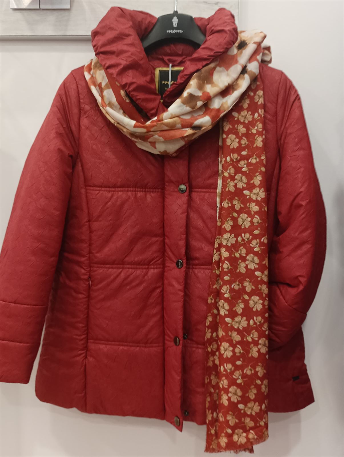 Parka granate Rosse - Imagen 2